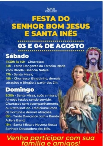 FESTA EM HONRA A BOM JESUS E SANTA INS