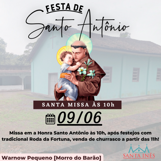 FESTA EM HONRA A SANTO ANTNIO!