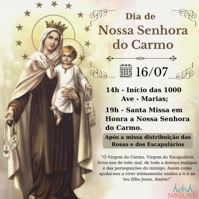 Missa em Honra a Nossa Senhora do Carmo, Rogai por Ns.